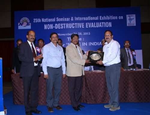 “Best Innovative Product Development” Award at NDE 2015, Hyderabad, India